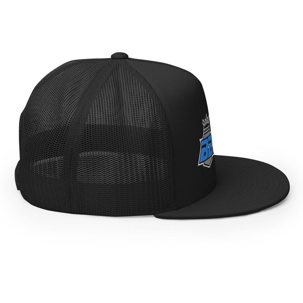 B&B Trucker Hat - Blue Logo