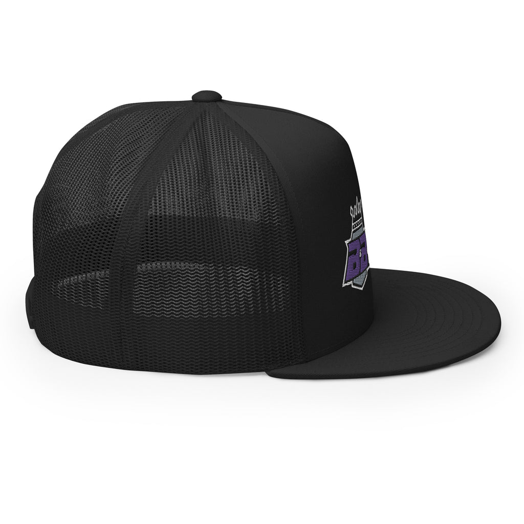 B&B Trucker Hat - Purple Logo