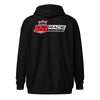 Zip Hoodie - Racing Red Logo