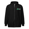 Zip Hoodie - Dynamic Green Logo
