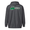 Zip Hoodie - Dynamic Green Logo