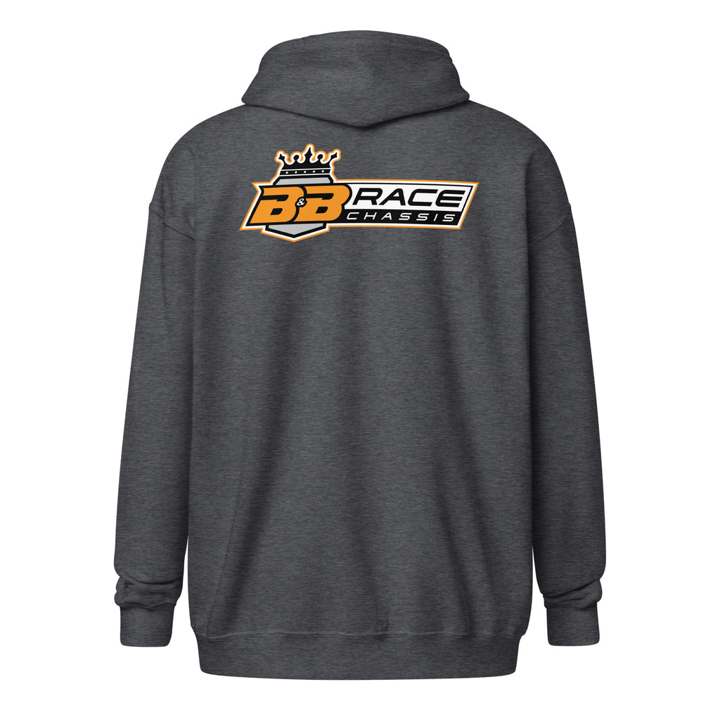 Zip Hoodie - Outstanding Orange Logo