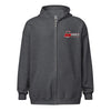 Zip Hoodie - Racing Red Logo