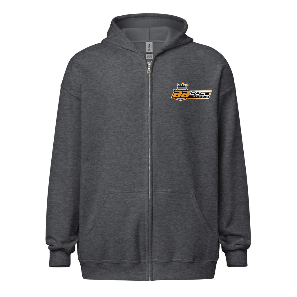Zip Hoodie - Outstanding Orange Logo