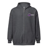 Zip Hoodie - Prestigious Purple Logo