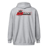 Zip Hoodie - Racing Red Logo