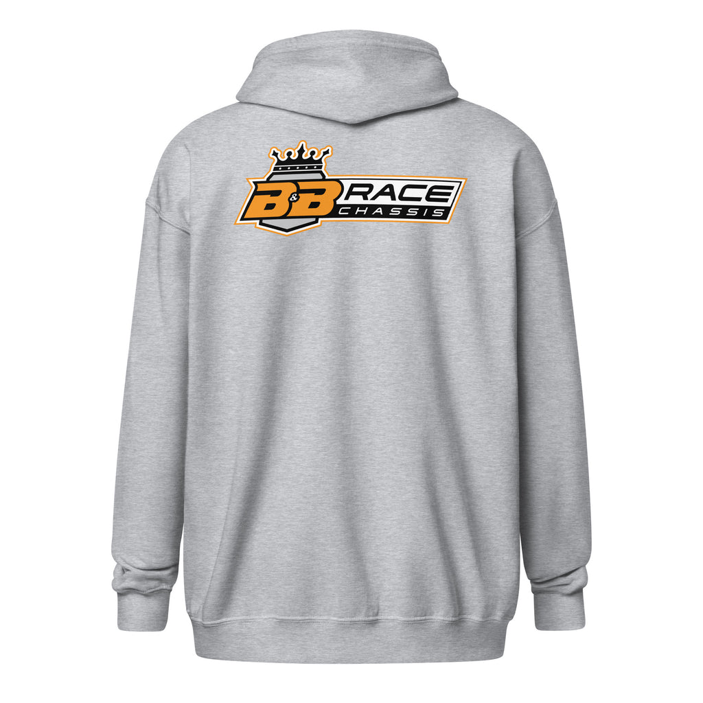 Zip Hoodie - Outstanding Orange Logo