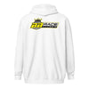 Zip Hoodie - Electric Yellow Logo