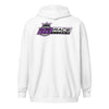 Zip Hoodie - Prestigious Purple Logo