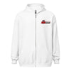 Zip Hoodie - Racing Red Logo