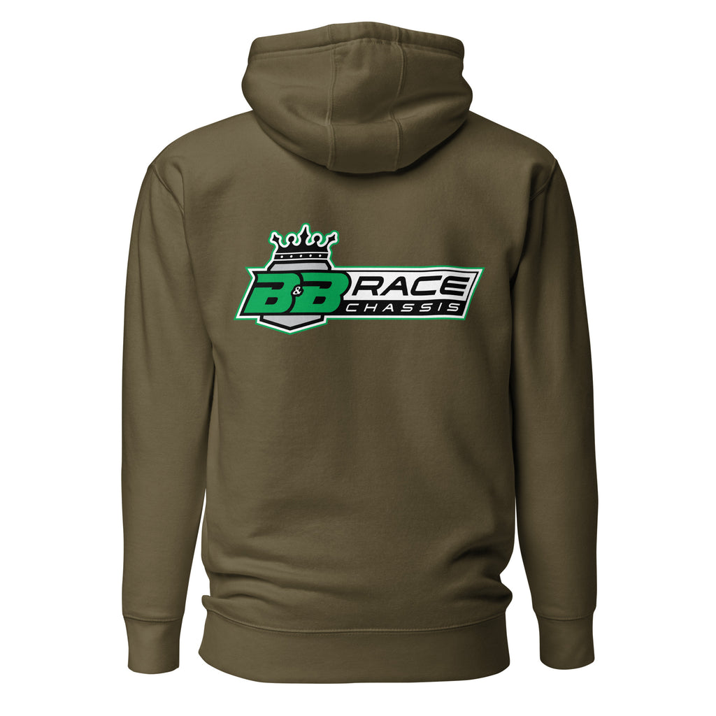 Pullover Hoodie - Dynamic Green Logo