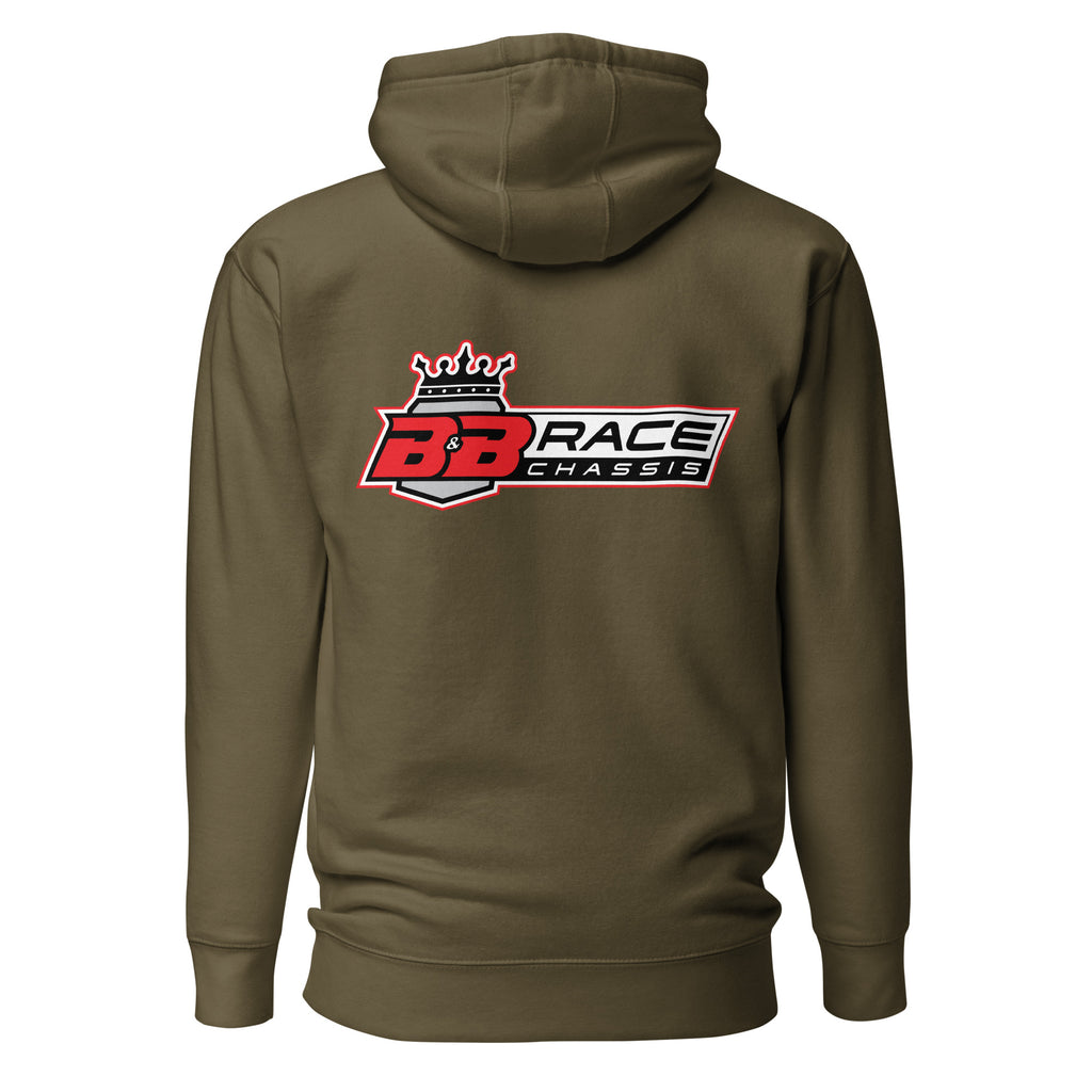 Pullover Hoodie - Racing Red Logo