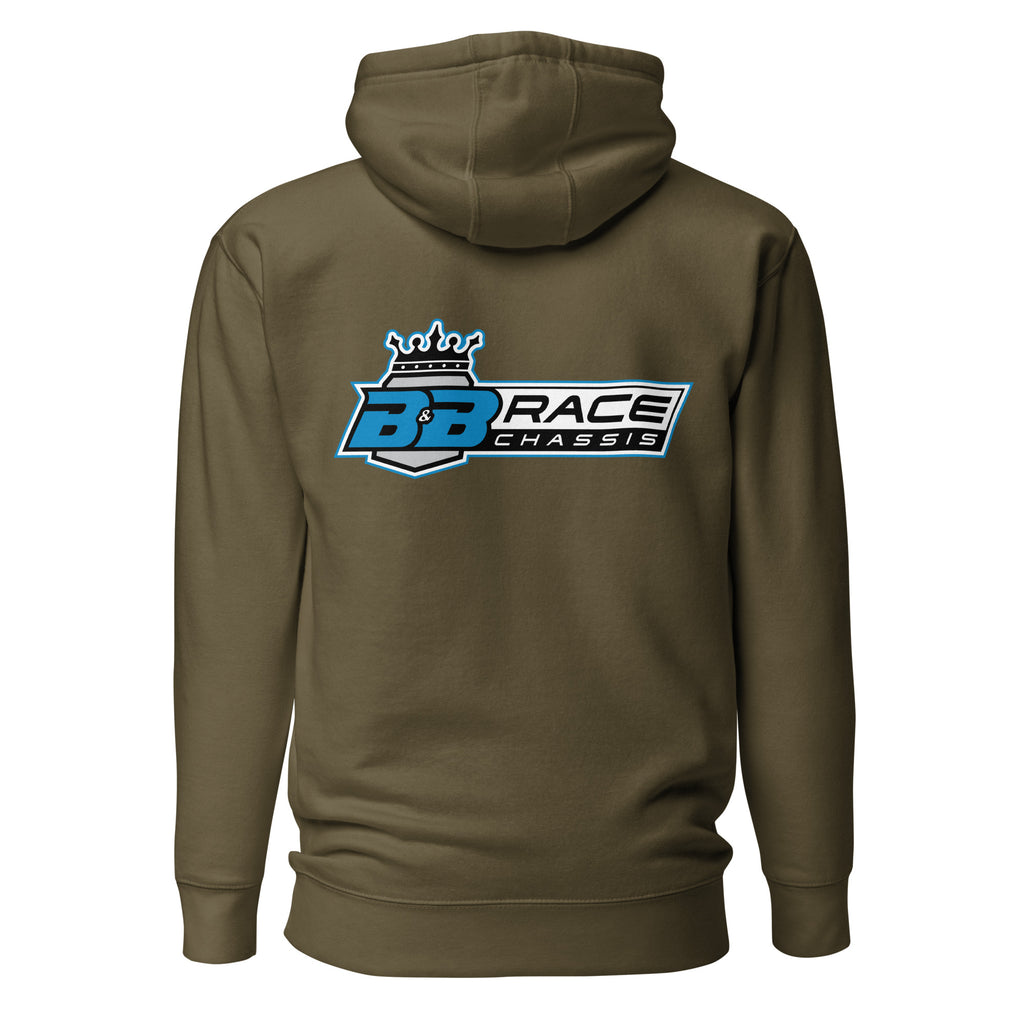 Pullover Hoodie - Bold Blue Logo