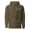 Pullover Hoodie - Dynamic Green Logo