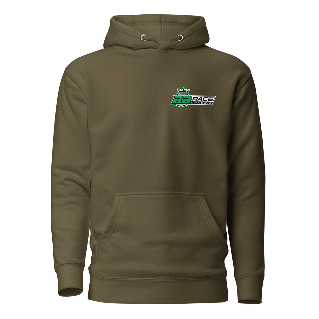 Pullover Hoodie - Dynamic Green Logo