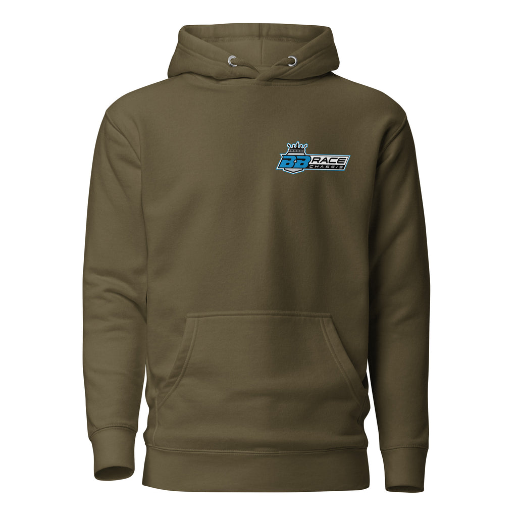 Pullover Hoodie - Bold Blue Logo