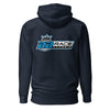 Pullover Hoodie - Bold Blue Logo