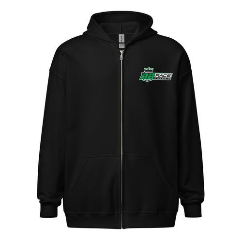 Zip Hoodie - Dynamic Green Logo