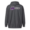 Zip Hoodie - Prestigious Purple Logo