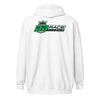 Zip Hoodie - Dynamic Green Logo