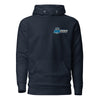 Pullover Hoodie - Bold Blue Logo